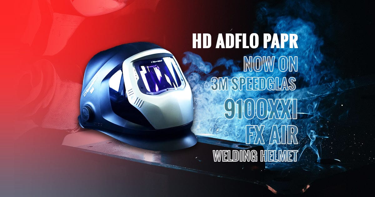 HD ADFLO PAPR NOW ON 3M SPEEDGLAS 9100XXI FX AIR WELDING HELMET