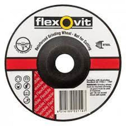 FLEXOVIT 125X3.0X22.23MM AC46 FLEXI DISC DC GRINDING 8212746 - QWS - Welding Supply Solutions