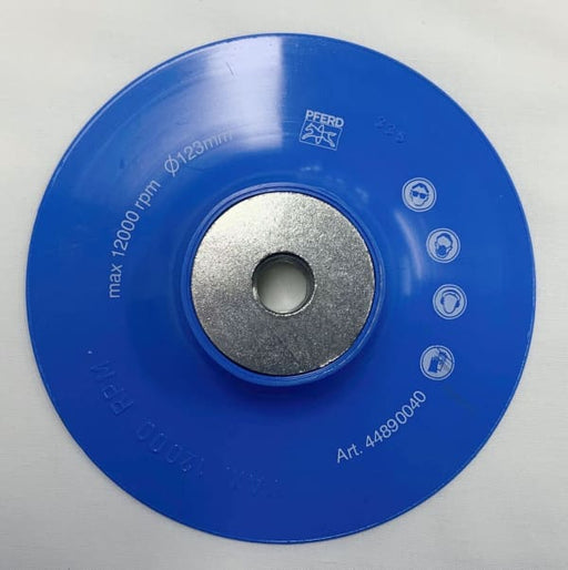 PFERD BACKING PAD 125MM M14 GT BLUE - QWS - Welding Supply Solutions