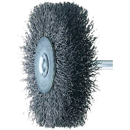 PFERD WIRE BRUSH CRIMPED RBU 2004/6 SHAFT MOUNTED WHEEL - QWS - Welding Supply Solutions