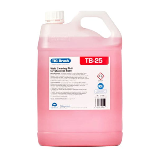 TIG BRUSH C2505-01 TB-25 CLEANING SOLUTION 5L - QWS - Welding Supply Solutions