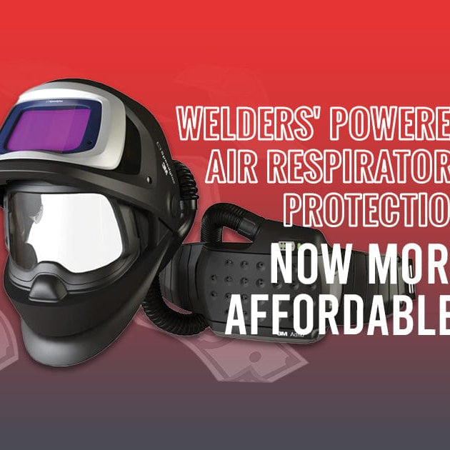 Welders' Powered Air Respiratory Protection Now More Affordable