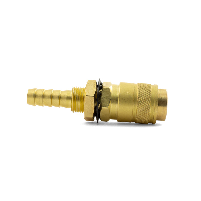 QUICK CONNECT FEMALE FITTING 8MM BARB - QWS - Welding Supply Solutions