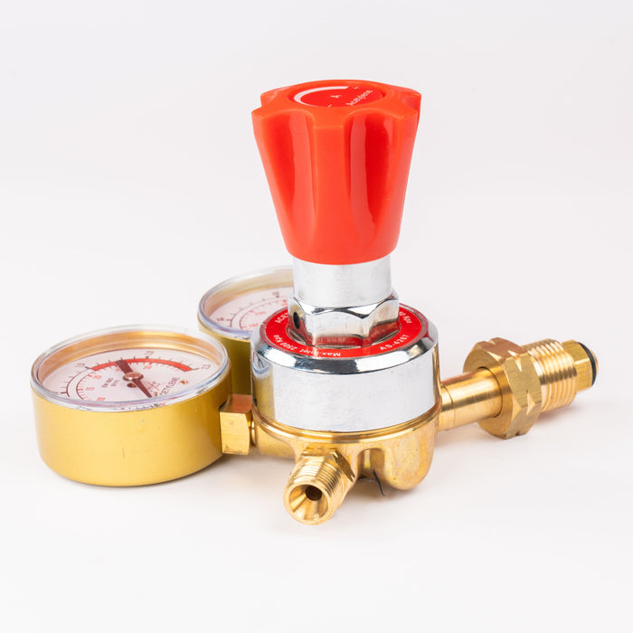 WELDMAX REGULATOR ACETYLENE TWIN GAUGE - QWS - Welding Supply Solutions