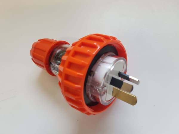 15A 240V MAINS MALE PLUG C66 SERIES H/D - QWS - Welding Supply Solutions