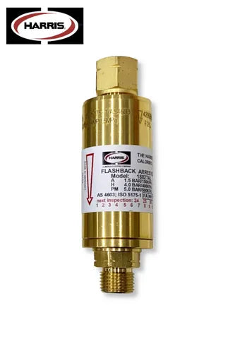 HARRIS HI-FLOW FLASH ARRESTOR - ACET/LPG (REG END) - QWS - Welding Supply Solutions