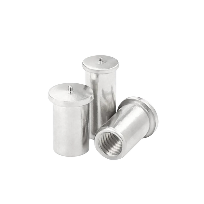 CD STUD S/S INTERNAL THREADED 6MM ID X 20MM LONG 100 PCE PAK - QWS - Welding Supply Solutions