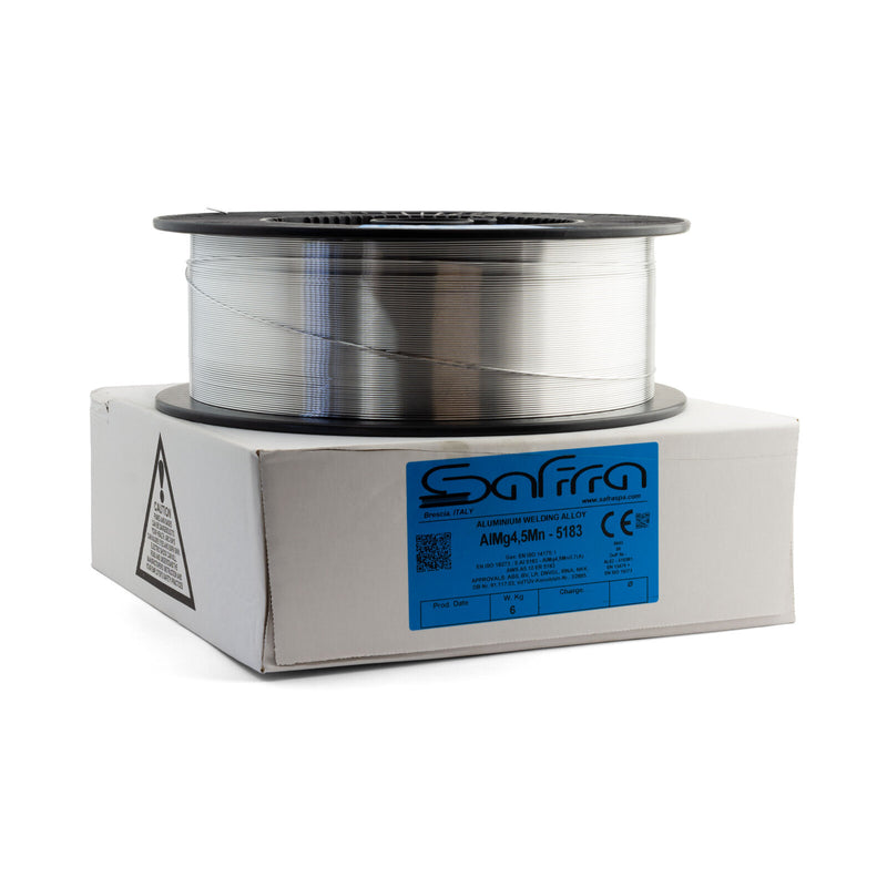 MIG WIRE SAFRA 5183 ALUMINIUM 1.2MM 6KG ROLL - QWS - Welding Supply Solutions