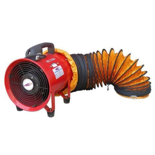 200MM EXTRACTION FAN SET WITH VENTILATOR AND 5M DUCT - QWS - Welding Supply Solutions