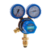 CIGWELD BLUEJET ARGON VERTICAL INLET REGULATOR 45LPM - QWS - Welding Supply Solutions