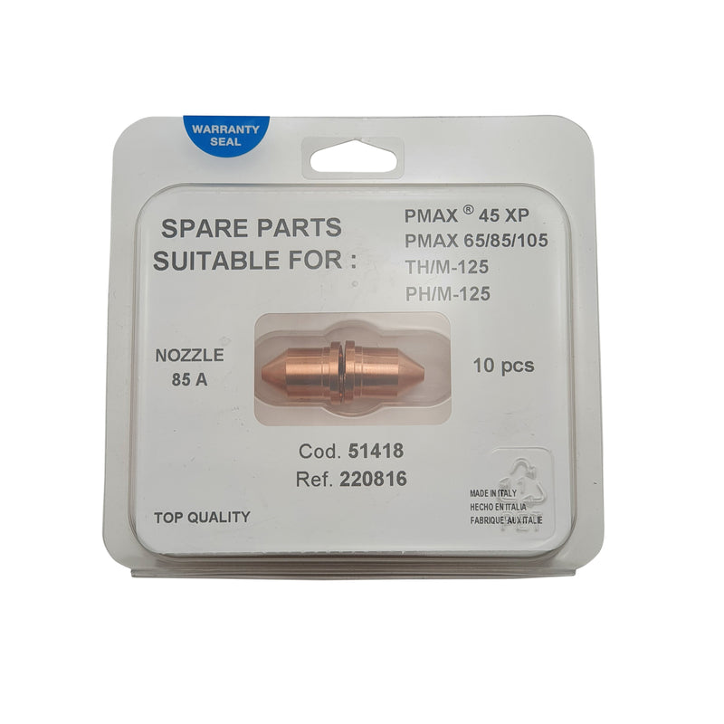 HYPERTHERM POWERMAX 85/105 85A NOZZLE - QWS - Welding Supply Solutions