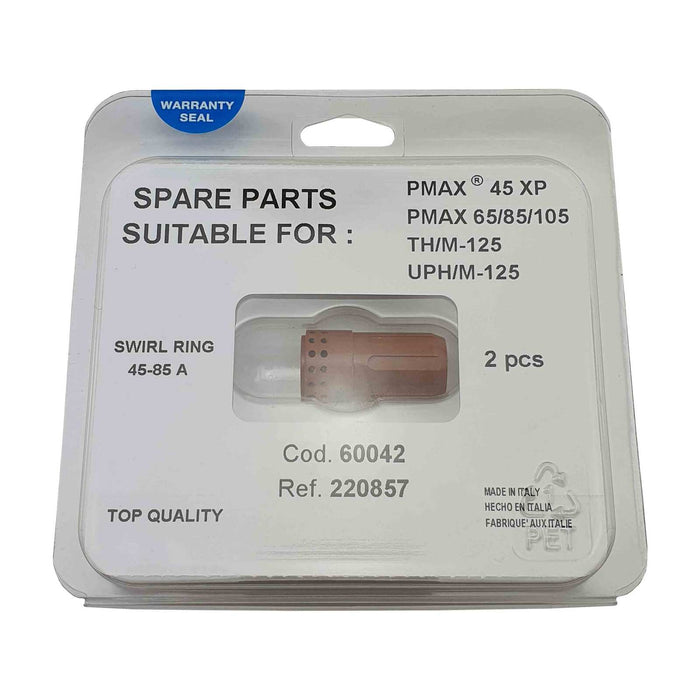 HYPERTHERM POWERMAX 45XP/65/85/105 45-85A SWIRL RING - QWS - Welding Supply Solutions