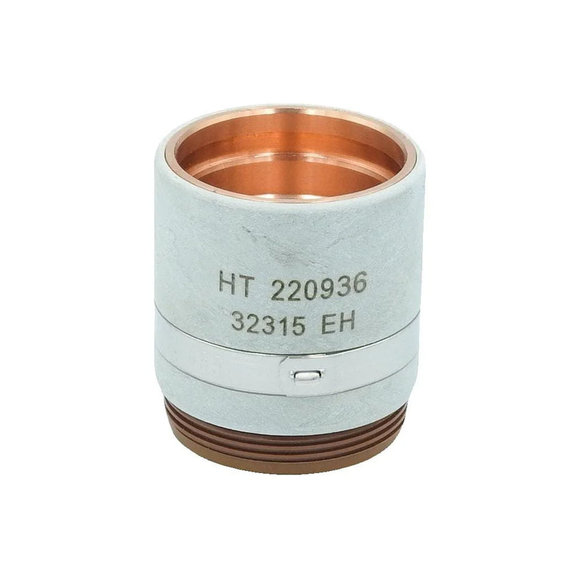 HYPERTHERM SHIELD CAP:HYPRO2000 O2/AIR CLOCKWISE W IHS TAB
