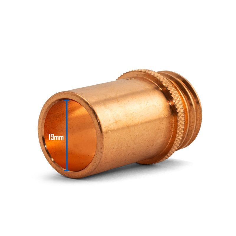 TWECO STYLE NOZZLE FIXED HD SHORT 20MM#4 - QWS - Welding Supply Solutions