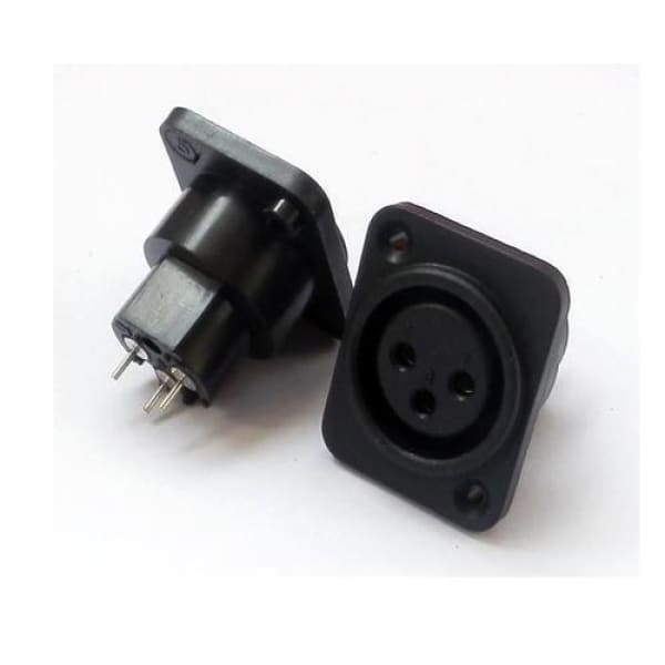 3 PIN PANEL MOUNT FEMALE PLUG - QWS - Welding Supply Solutions