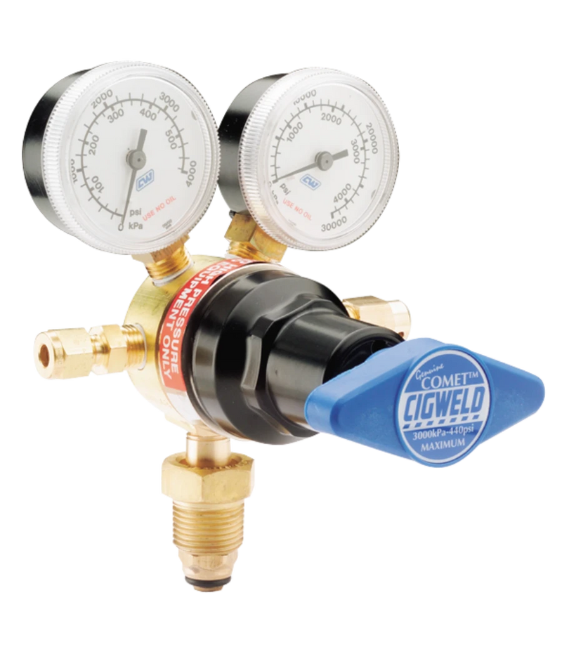 CIGWELD COMET 5000 NITROGEN REGULATOR 20,000 KPA (2,800 PSI) - QWS - Welding Supply Solutions