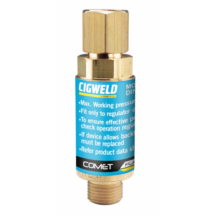 CIGWELD FLASHBACK ARRESTOR OXY F2R REG MOUNTED