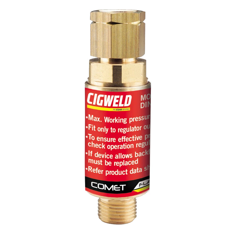 CIGWELD FLASHBACK ARRESTOR FUEL F2R REG MOUNTED - QWS - Welding Supply Solutions