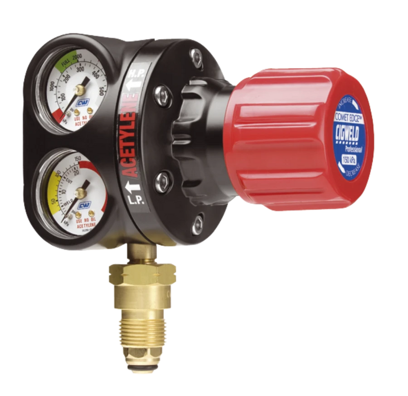 CIGWELD EDGE REGULATOR ACET 150KPA - QWS - Welding Supply Solutions