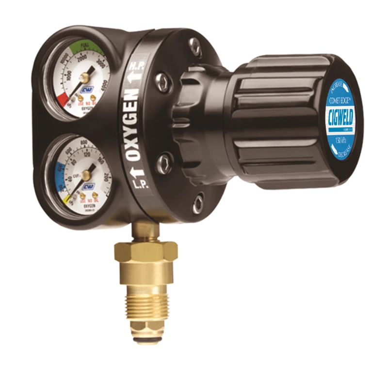 CIGWELD EDGE REGULATOR OXYGEN 1000KPA - QWS - Welding Supply Solutions