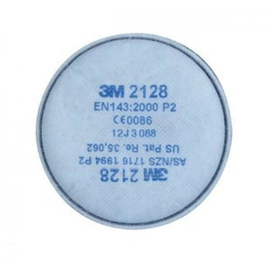 3M 2128 P2 FILTER SUIT 6000 SERIES HALF FACE MASK RESPIRATOR - QWS - Welding Supply Solutions