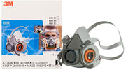 3M HALF MASK RESPIRATOR FACE PIECE 6200B SERIES MEDIUM - QWS - Welding Supply Solutions