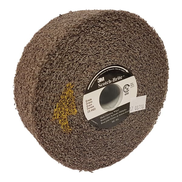 3M SCOTCHBRITE MULTIFINISH WHEEL 150X50X25MM GREY MEDIUM 2S - QWS - Welding Supply Solutions