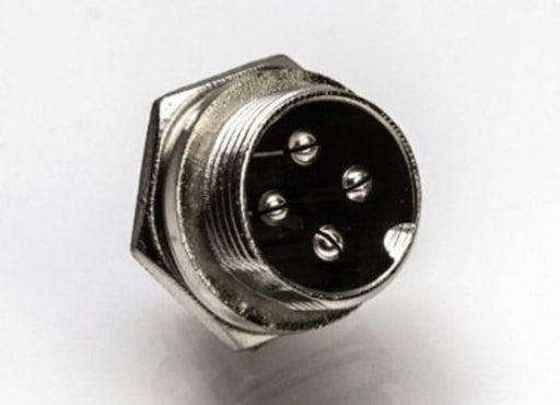 4 PIN MALE PANEL CONNECTOR - QWS - Welding Supply Solutions