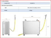 WELDMAX LASER CLEANER SYSTEM CW 2.0KW / 2000W - 240V - QWS - Welding Supply Solutions