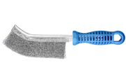 PFERD SCRATCH WIRE BRUSH CURVED HBG 1 ROW STAINLESS STEEL - QWS - Welding Supply Solutions