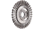 PFERD PIPE WIRE WHEEL BRUSH TWIST KNOT STEEL 12506/22.2 0.50 - QWS - Welding Supply Solutions