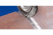PFERD PIPE WIRE WHEEL BRUSH TWIST KNOT STEEL 12506/22.2 0.50 - QWS - Welding Supply Solutions