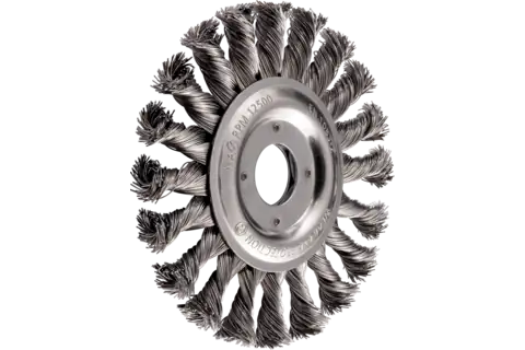 PFERD WIRE WHEEL RBG12512/22.2 0.50 12MM WIDE TWIST - QWS - Welding Supply Solutions