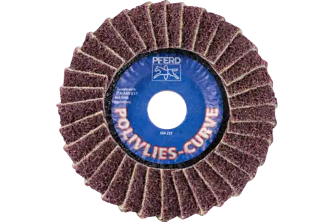 PFERD PVL-R CURVE 125 A 180 MEDIUM (MAROON)