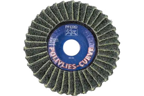 PFERD PVL-R CURVE 125 A 240 FINE (BLUE) - QWS - Welding Supply Solutions