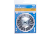 PFERD BEVEL BRUSH KNOT KBG 100X13MM M14/M10 STEEL - QWS - Welding Supply Solutions