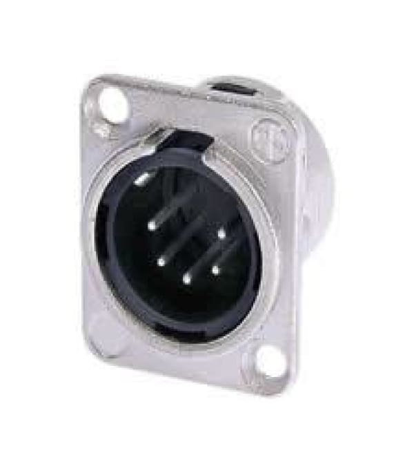 5 PIN MALE PANEL CONNECTOR - QWS - Welding Supply Solutions