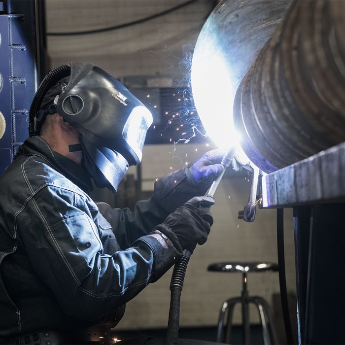 SPEEDGLAS G5-01 TW PAPR HEAVY DUTY ADFLO HELMET