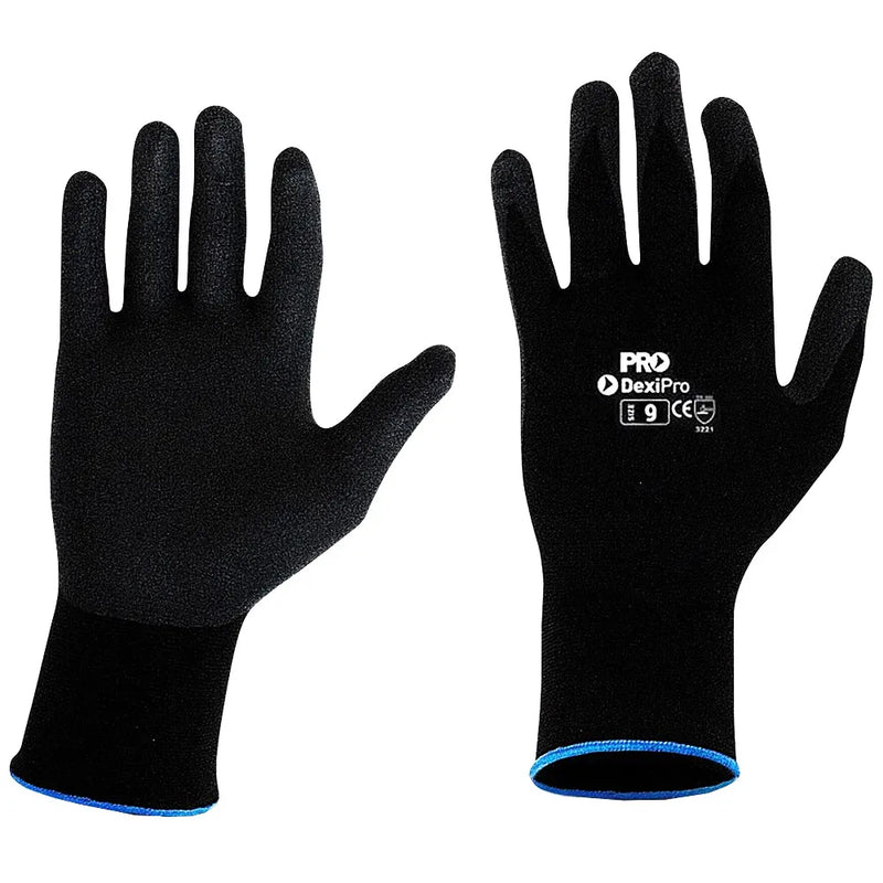 NYLON NITRILE COATED GLOVES SIZE 9 LARGE - QWS - Welding Supply Solutions