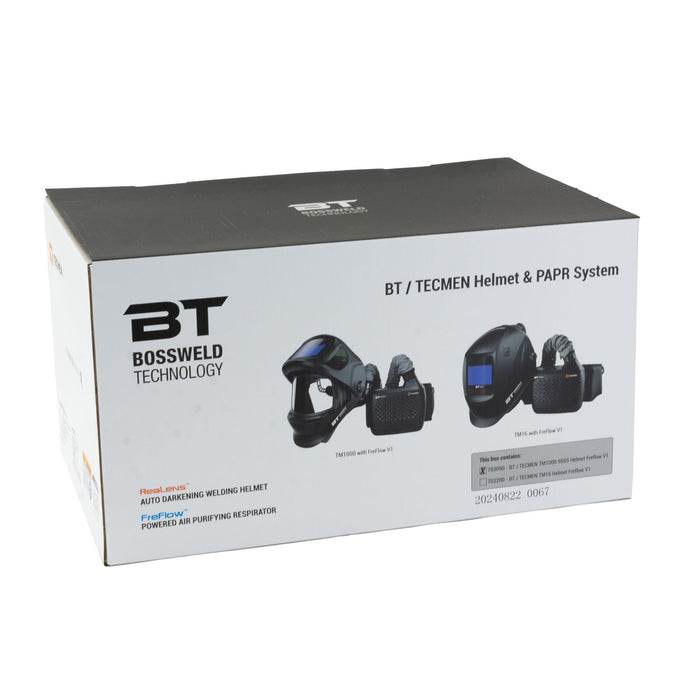 TECMEN PAPR FREFLOW IEXP TM1000 - FLIP FRONT - QWS - Welding Supply Solutions