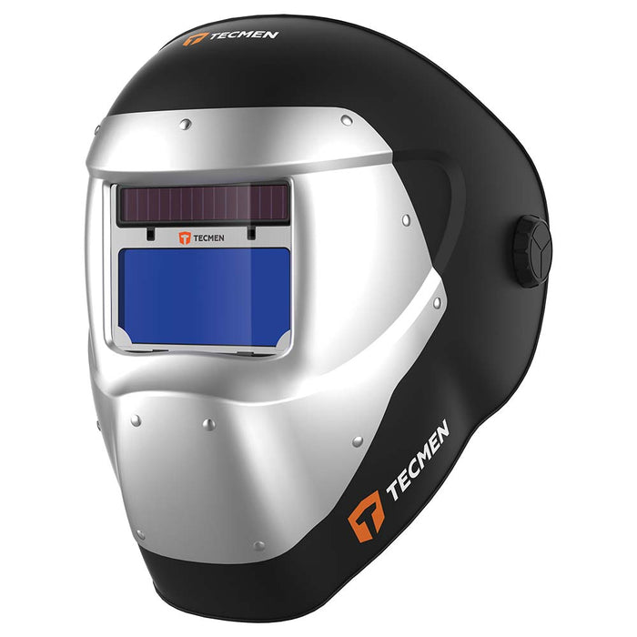 LASER WELDING HELMET AUTO DARKENING 100LW TECMEN - QWS - Welding Supply Solutions