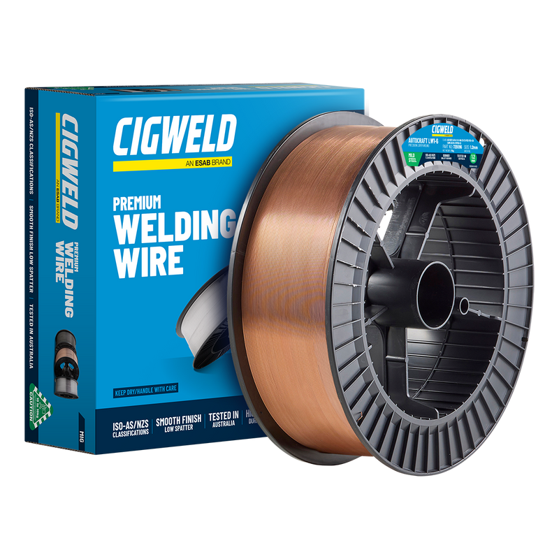MIG WIRE CIGWELD AUTOCRAFT LW1-6 1.2MM 15KG SPOOL - QWS - Welding Supply Solutions