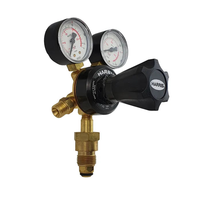 HARRIS REGULATOR OXYGEN 730 0>1000KPA VERTICAL ENTRY - QWS - Welding Supply Solutions