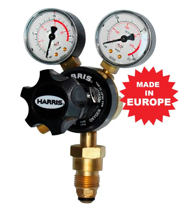HARRIS REGULATOR OXYGEN 730 0>1000KPA VERTICAL ENTRY - QWS - Welding Supply Solutions