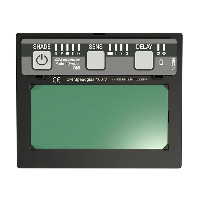 SPEEDGLAS 100V BLACK NINJA HELMET SH 3/8-12 - QWS - Welding Supply Solutions