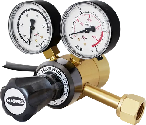 HARRIS REGULATOR CO2 FLOW HEATING 0-30LPM - QWS - Welding Supply Solutions