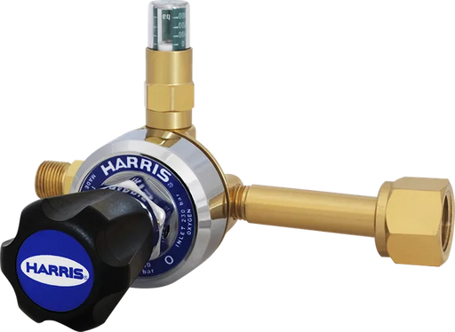 HARRIS REGULATOR OXYGEN 818 GAUGELESS 0-800KPA - QWS - Welding Supply Solutions