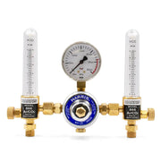 HARRIS REGULATOR ARGON DOUBLE FLOW CONTROL VERT ENTRY - QWS - Welding Supply Solutions