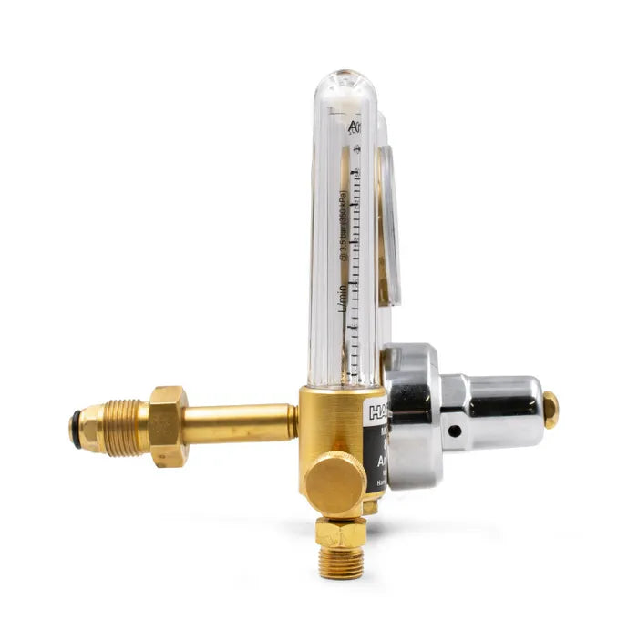 HARRIS REGULATOR ARGON DOUBLE FLOW CONTROL VERT ENTRY - QWS - Welding Supply Solutions