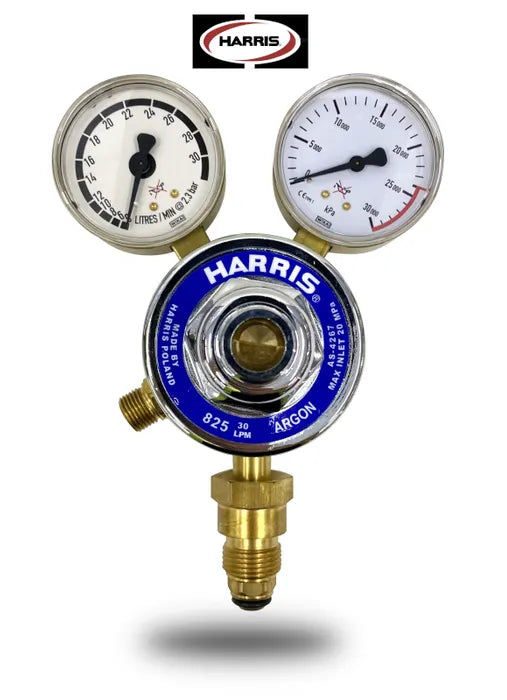 HARRIS REGULATOR ARGON SAV-T-LOCK 0-30L/MIN - QWS - Welding Supply Solutions